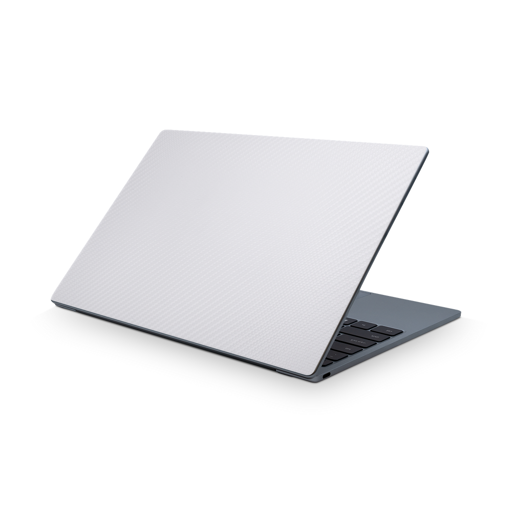 Dell XPS 13 2026 2026 Essentials White Carbon Fiber Skin Wrap Cover