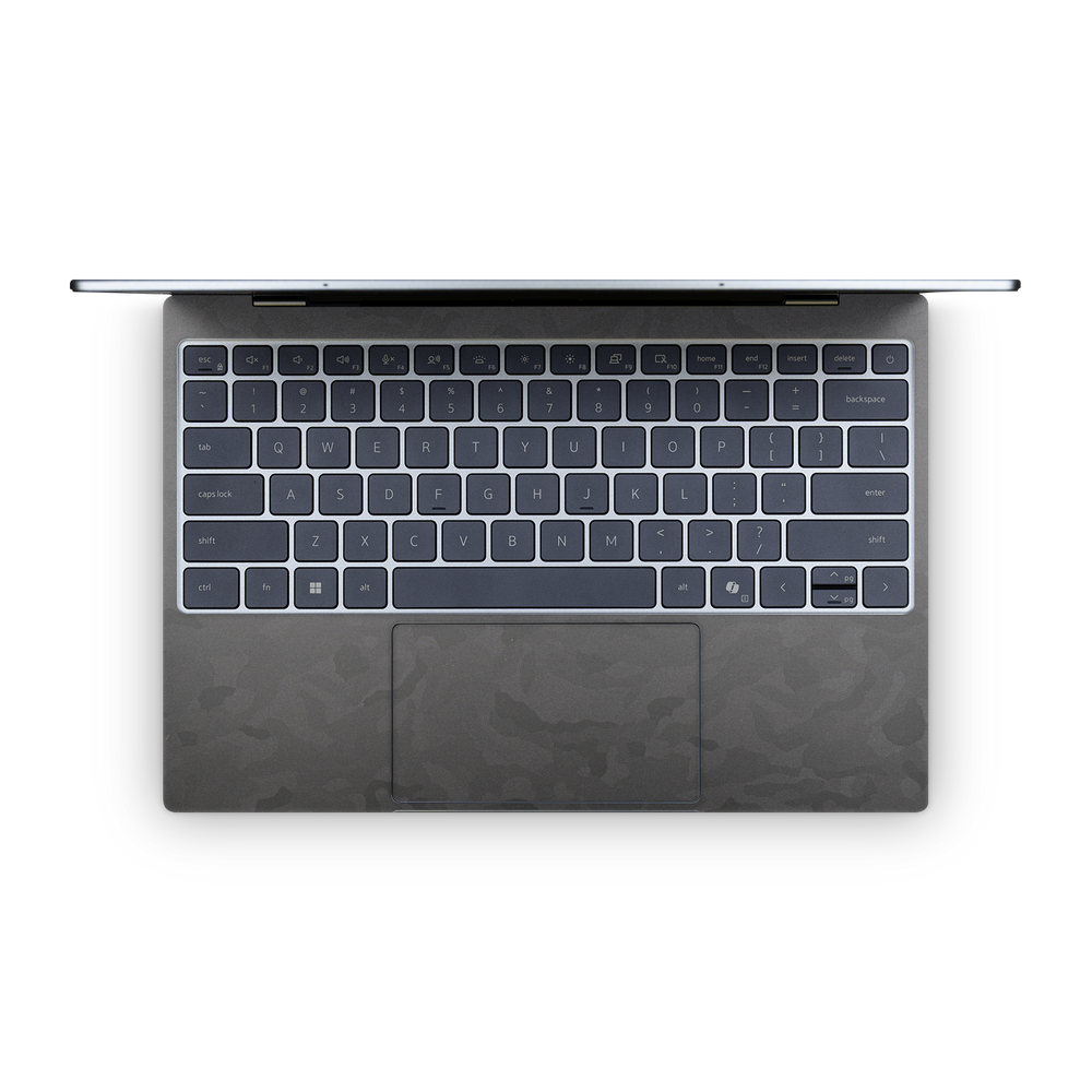 Dell XPS 13 2026 2026 Premium Interior Black Camo Skin Wrap Cover