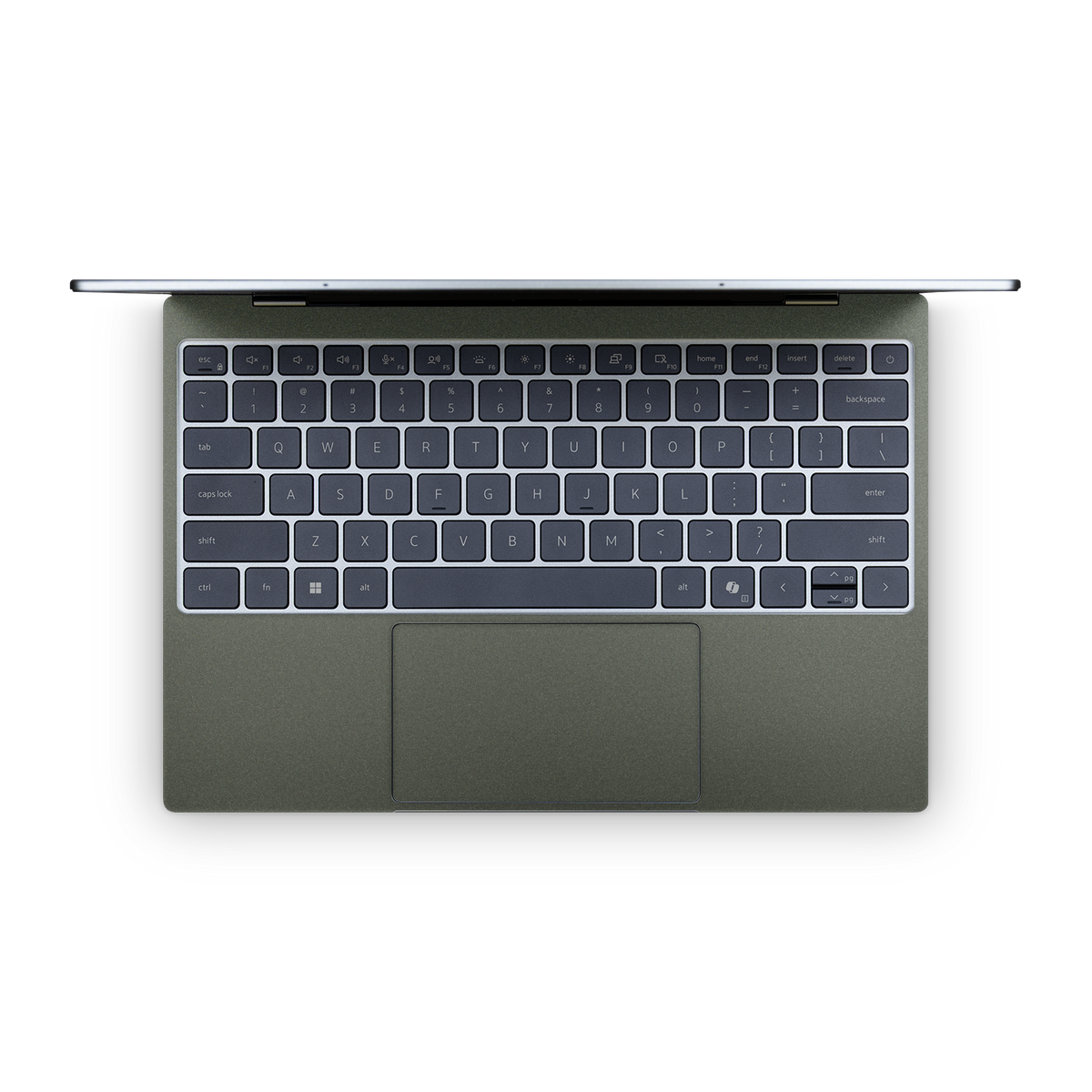 Dell XPS 13 2026 2026 Premium Interior Matte Green Metallic Skin Wrap Cover