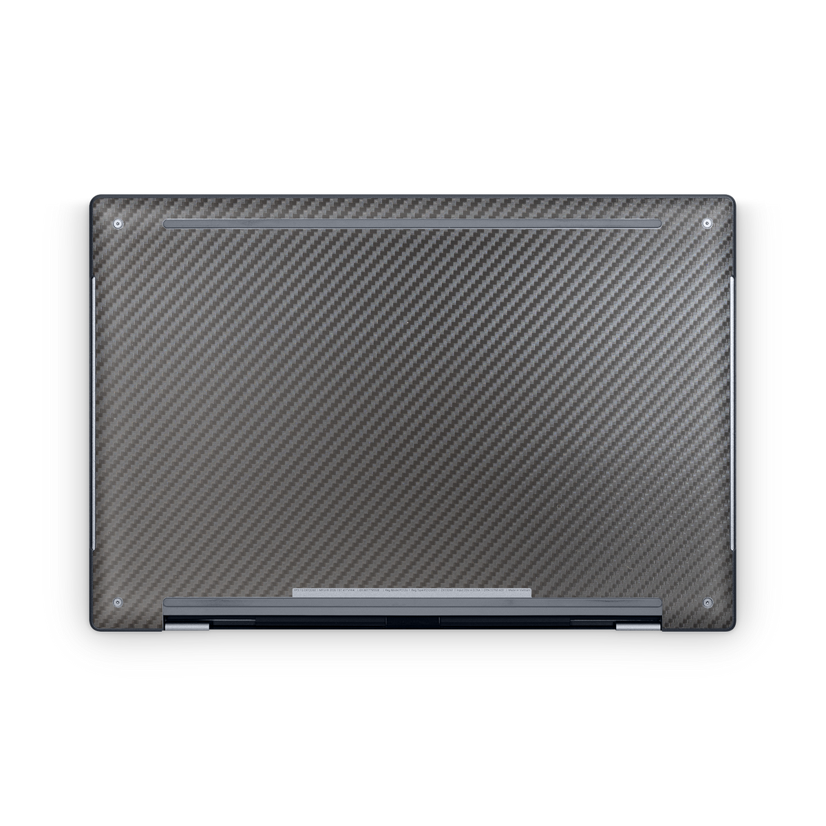 Dell XPS 13 2026 2026 Ultimate Bottom Black Carbon Fiber Skin Wrap Cover