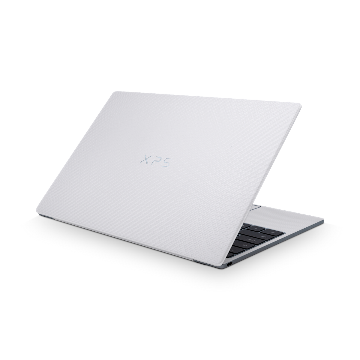 Dell XPS 13 2026 2026 Ultimate White Carbon Fiber Skin Wrap Cover