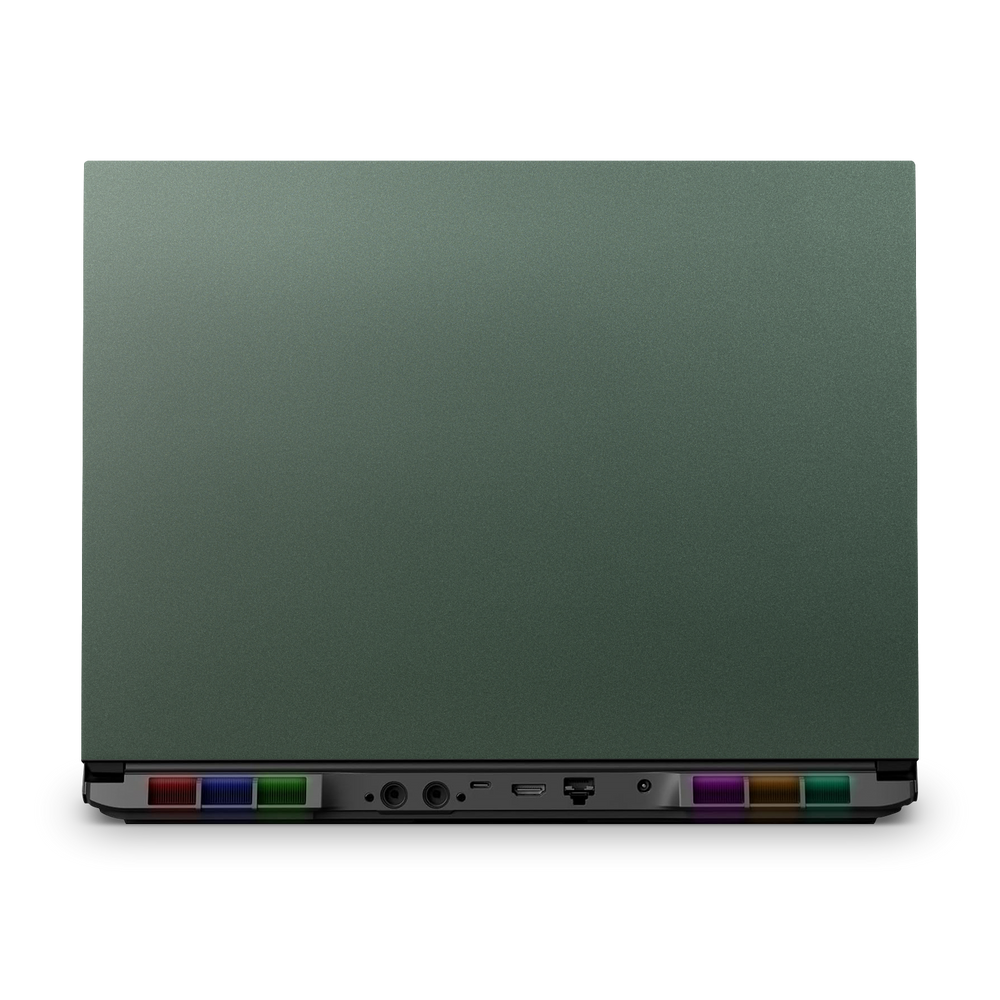 Eluktronics Mech 16 GP 2023 Essentials Matte Green Metallic Skin Wrap Cover