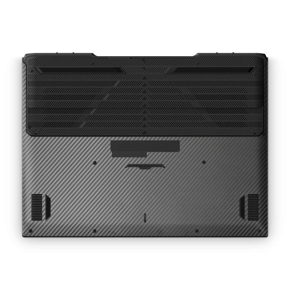 Eluktronics Mech 16 Gp 2023 Professional Bottom Black Carbon Fiber Skin Wrap Cover