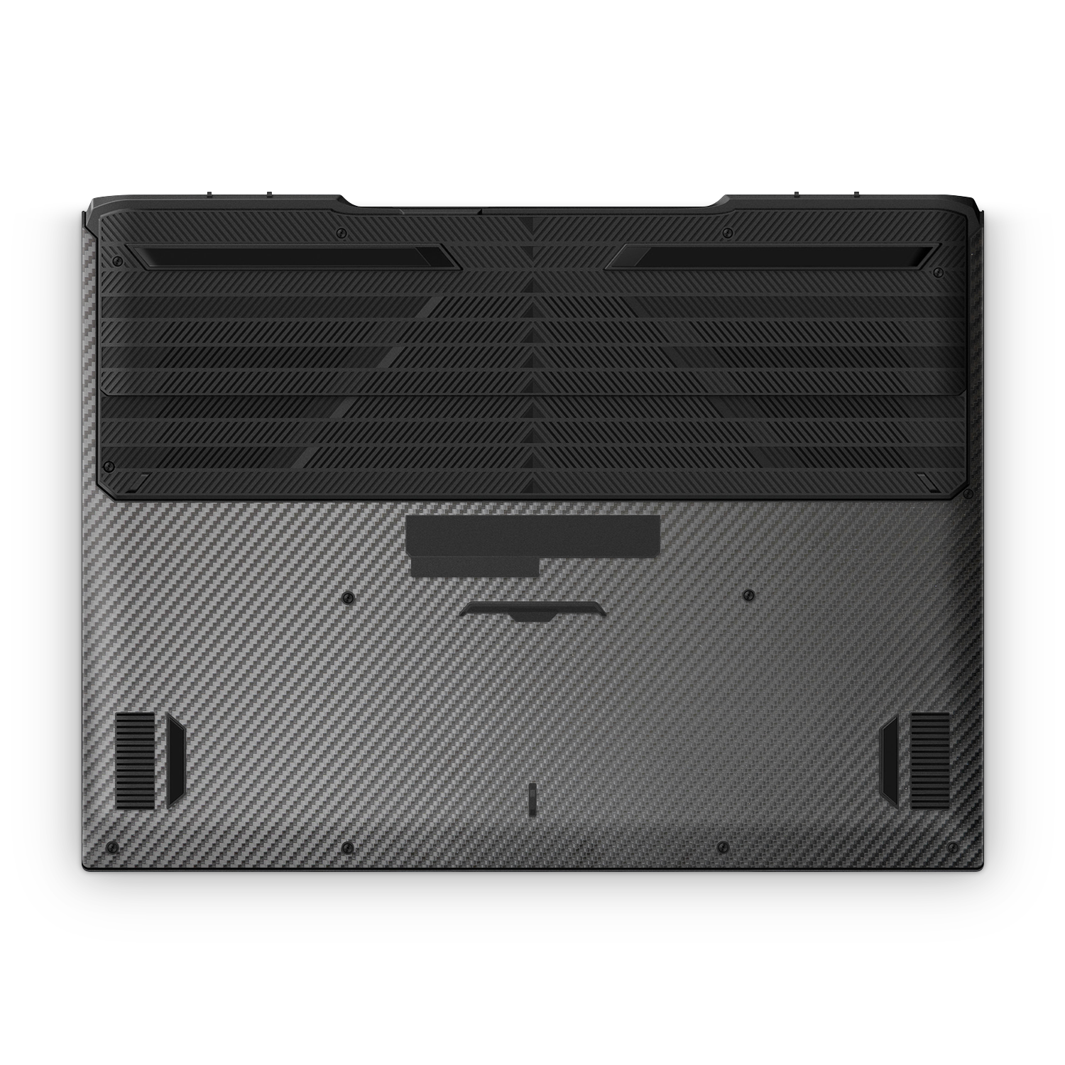 Eluktronics Mech 16 Gp 2023 Professional Bottom Black Carbon Fiber Skin Wrap Cover
