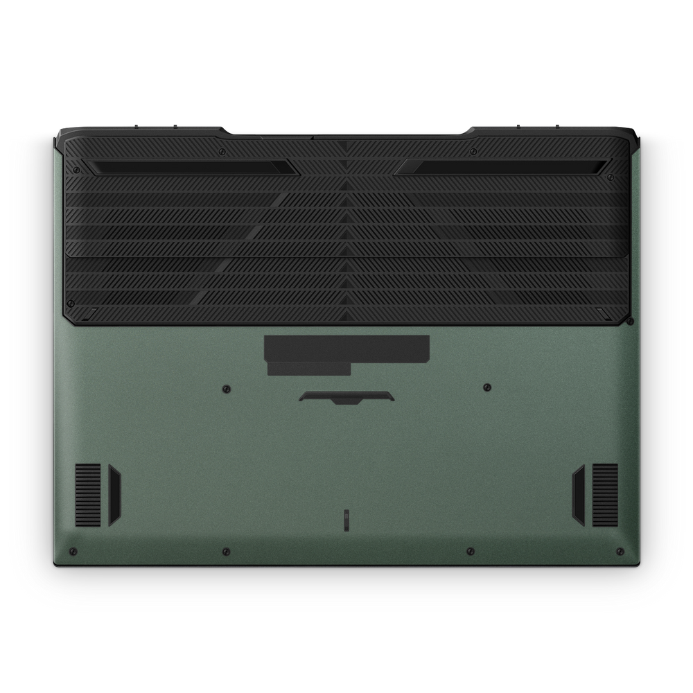 Eluktronics Mech 16 GP 2023 Professional Bottom Matte Green Metallic Skin Wrap Cover