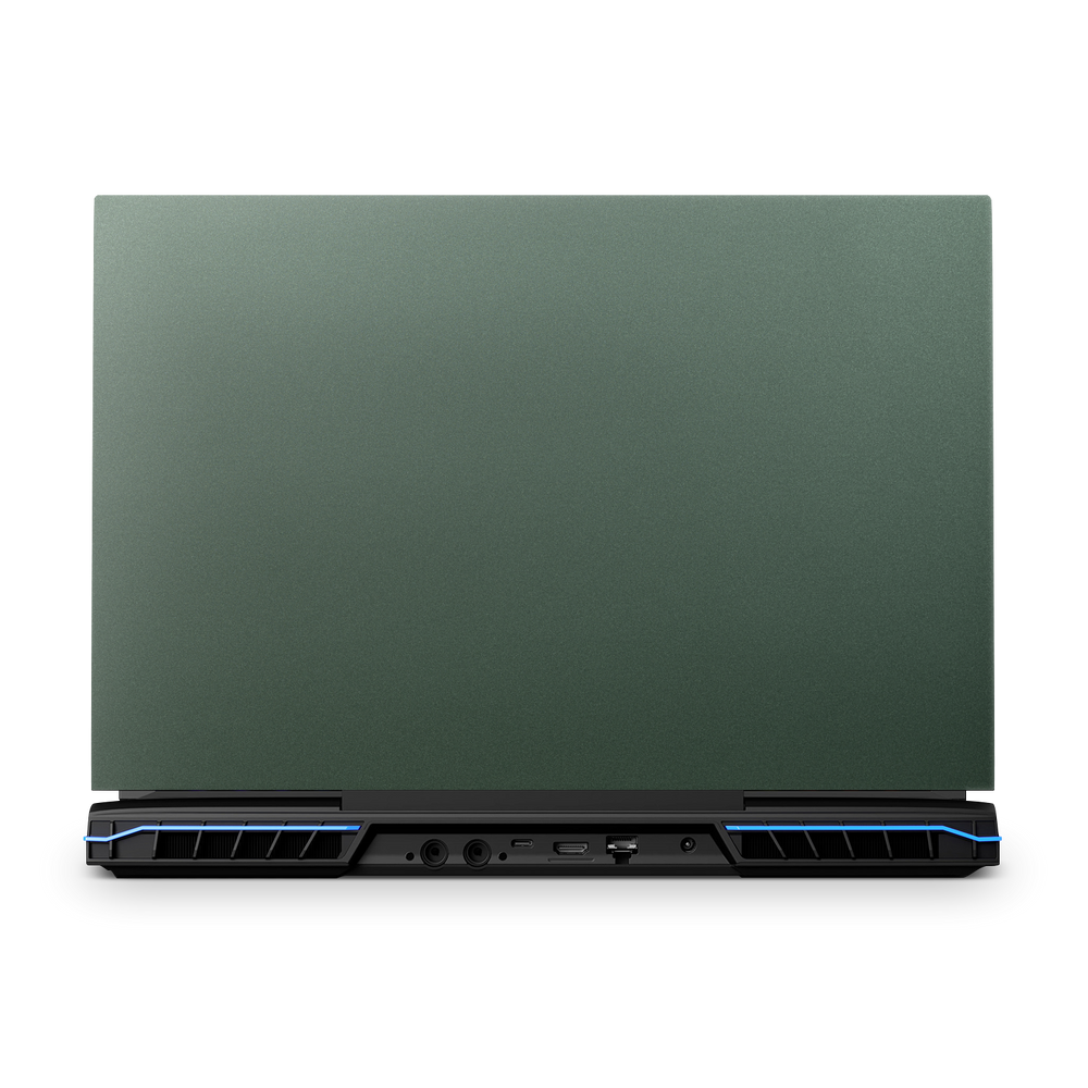 Eluktronics Mech 17 GP2 2023 Essentials Matte Green Metallic Skin Wrap Cover