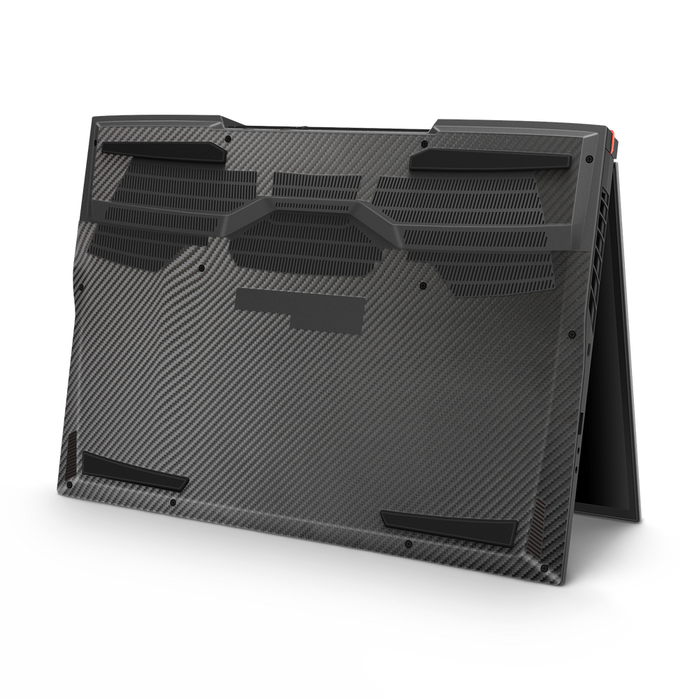 Eluktronics Mech 17 Gp2 2023 Professional Bottom Black Carbon Fiber Skin Wrap Cover