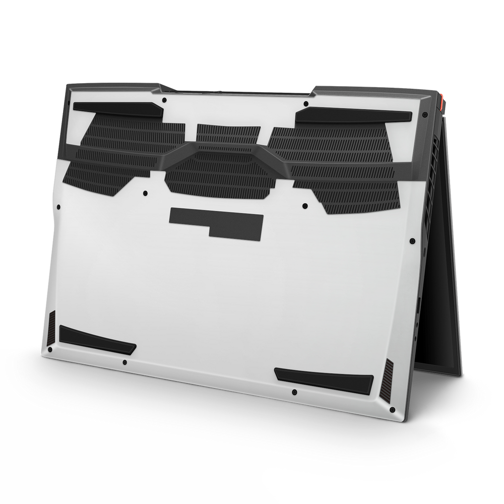 Eluktronics Mech 17 Gp2 2023 Professional Bottom Satin White Skin Wrap Cover