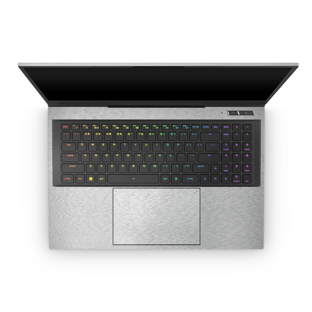Eluktronics Mech 17 Gp2 2023 Professional Interior Brushed Aluminum Skin Wrap Cover