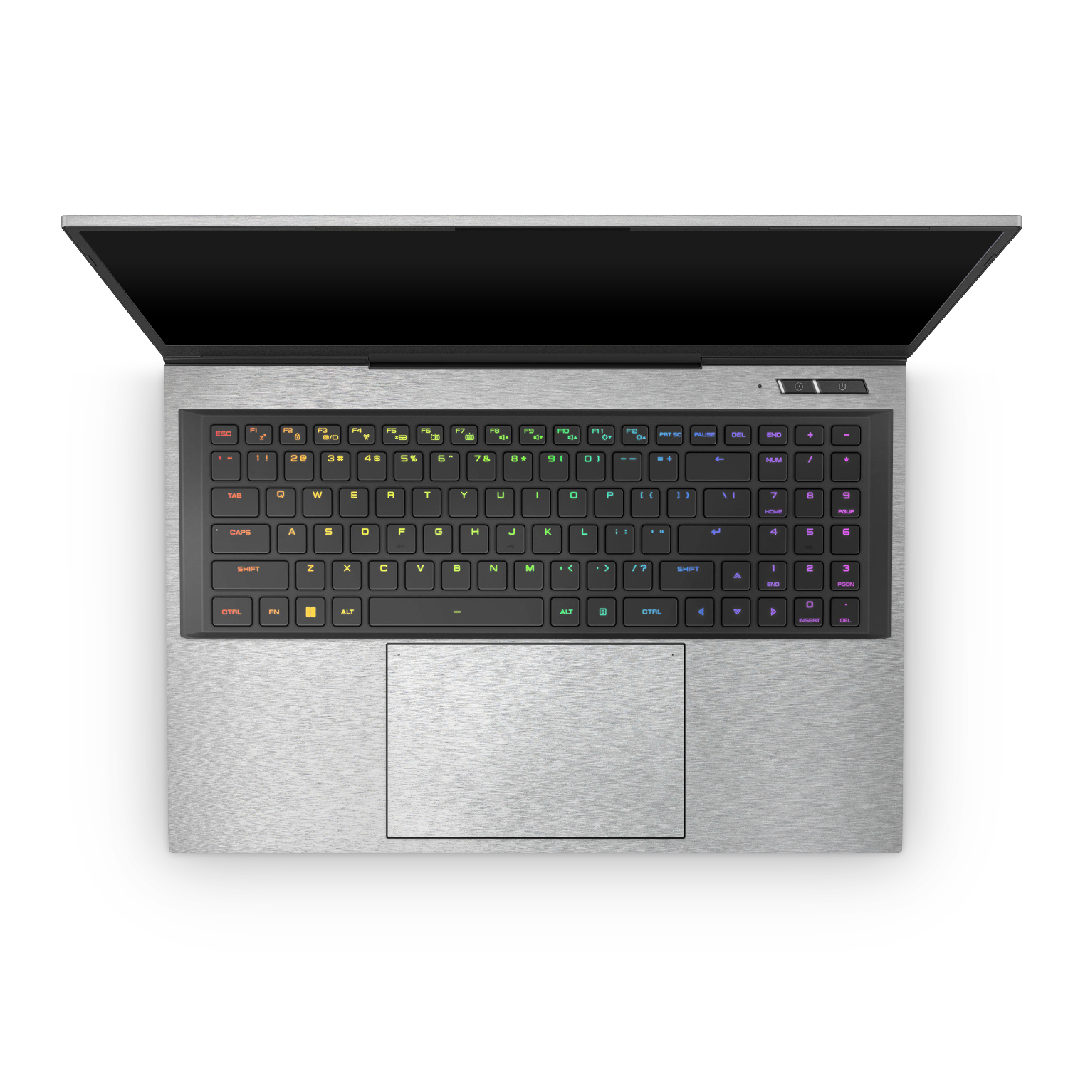 Eluktronics Mech 17 Gp2 2023 Professional Interior Brushed Aluminum Skin Wrap Cover
