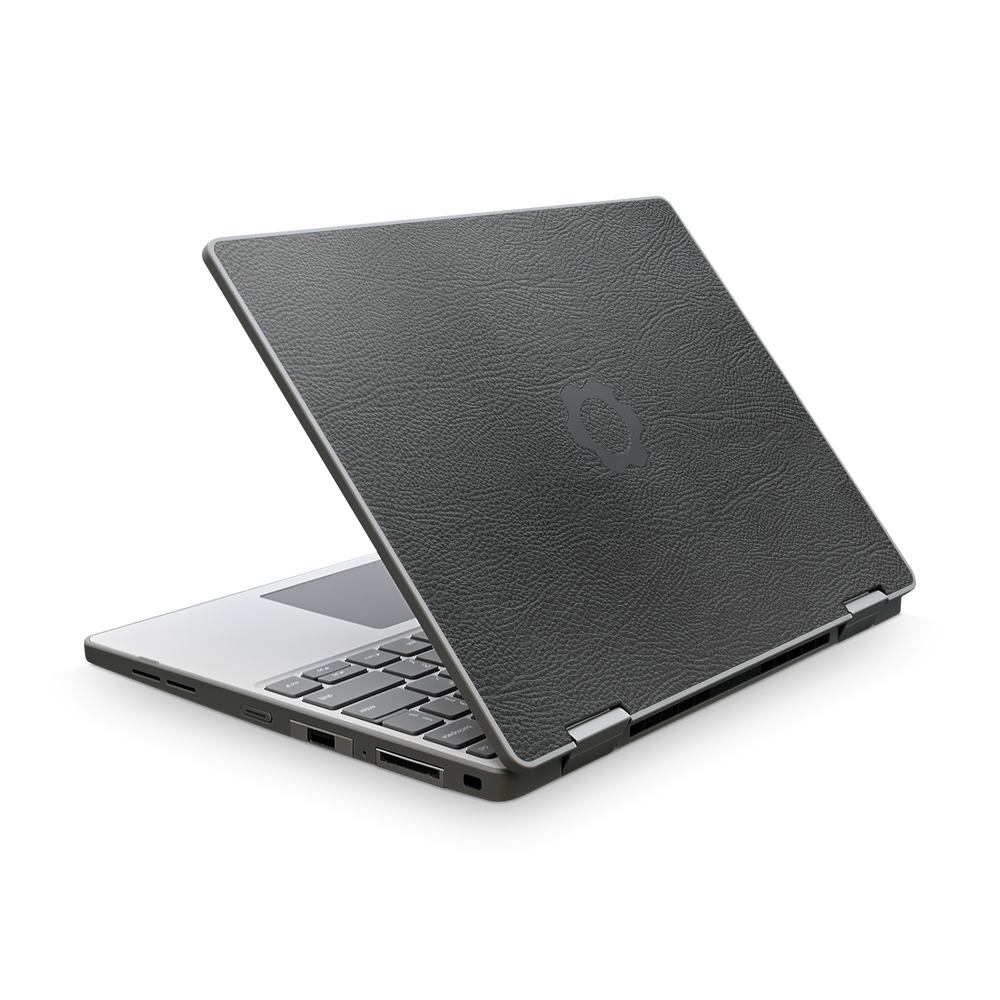 Framework 12 Essentials Black Leather Skin Wrap Cover