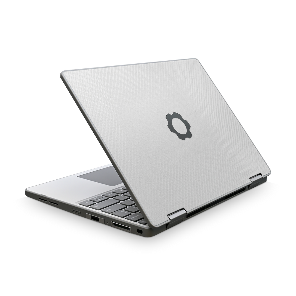 Framework 12 Essentials White Carbon Fiber Skin Wrap Cover