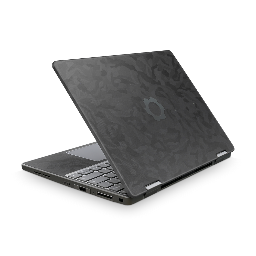 Framework 12 Professional Black Camo Skin Wrap Cover