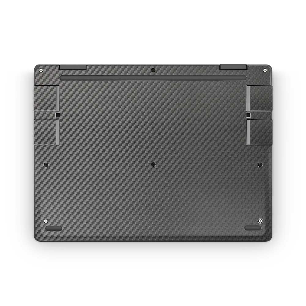 Framework 12 Professional Bottom Black Carbon Fiber Skin Wrap Cover
