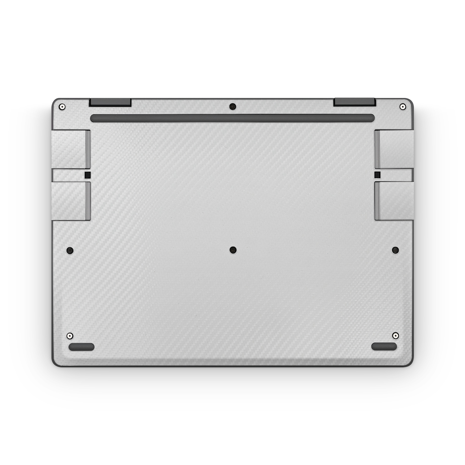 Framework 12 Professional Bottom White Carbon Fiber Skin Wrap Cover