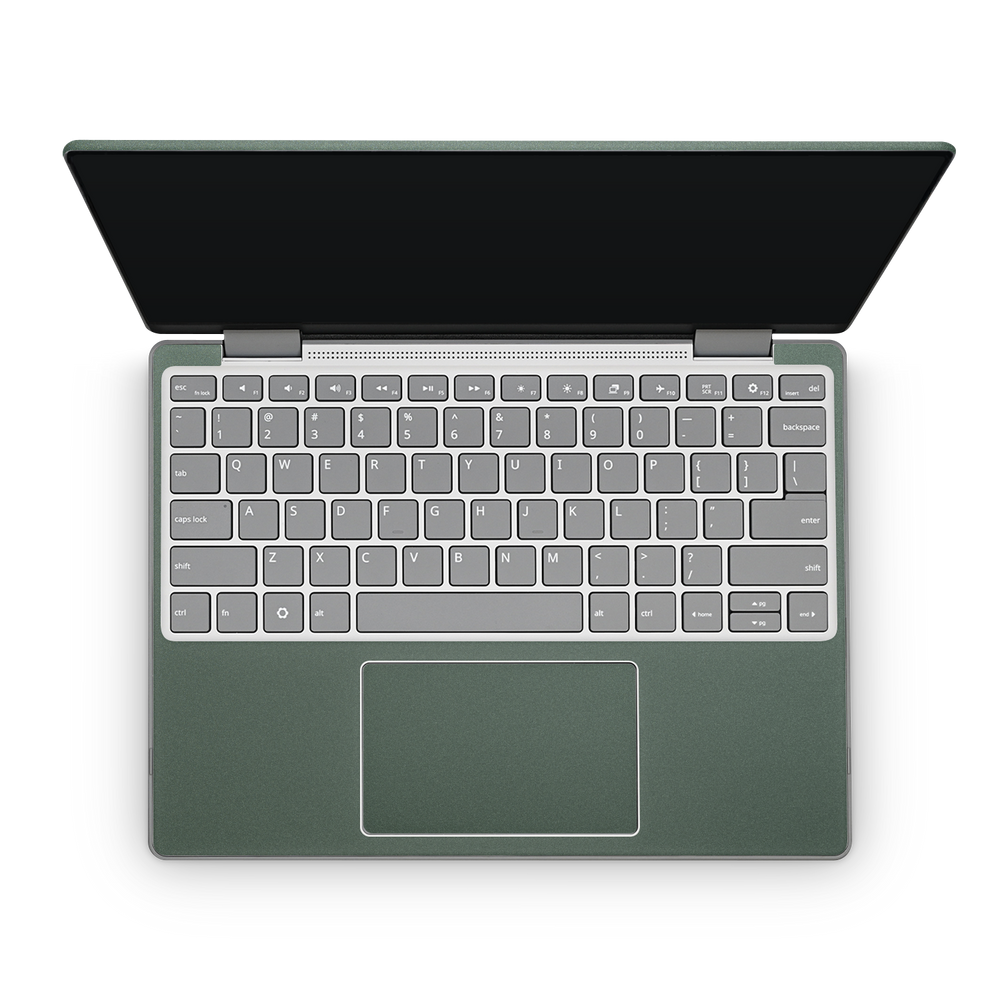 Framework 12 2025 Professional Interior Matte Green Metallic Skin Wrap Cover