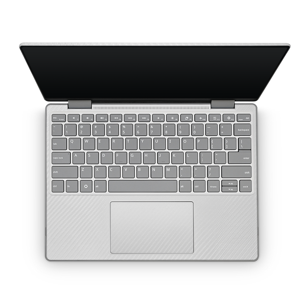 Framework 12 Professional Interior White Carbon Fiber Skin Wrap Cover