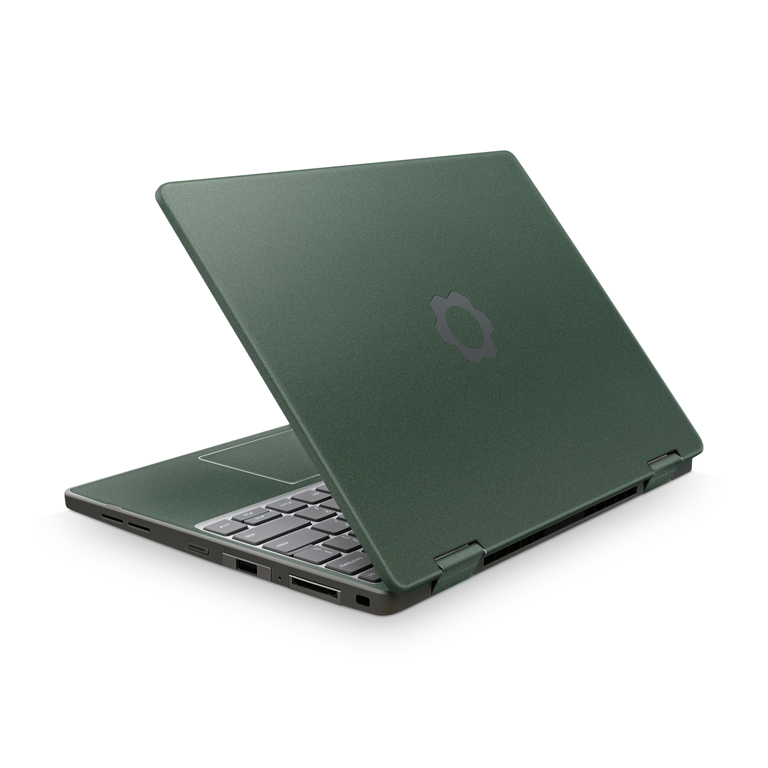 Framework 12 2025 Professional Matte Green Metallic Skin Wrap Cover