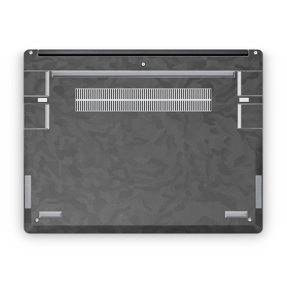 Framework 13 2021 Premium Bottom Black Camo Skin Wrap Cover