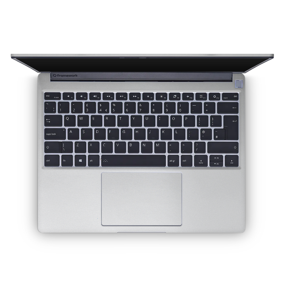 Framework 13 2021 Premium Interior Satin Aluminum Skin Wrap Cover