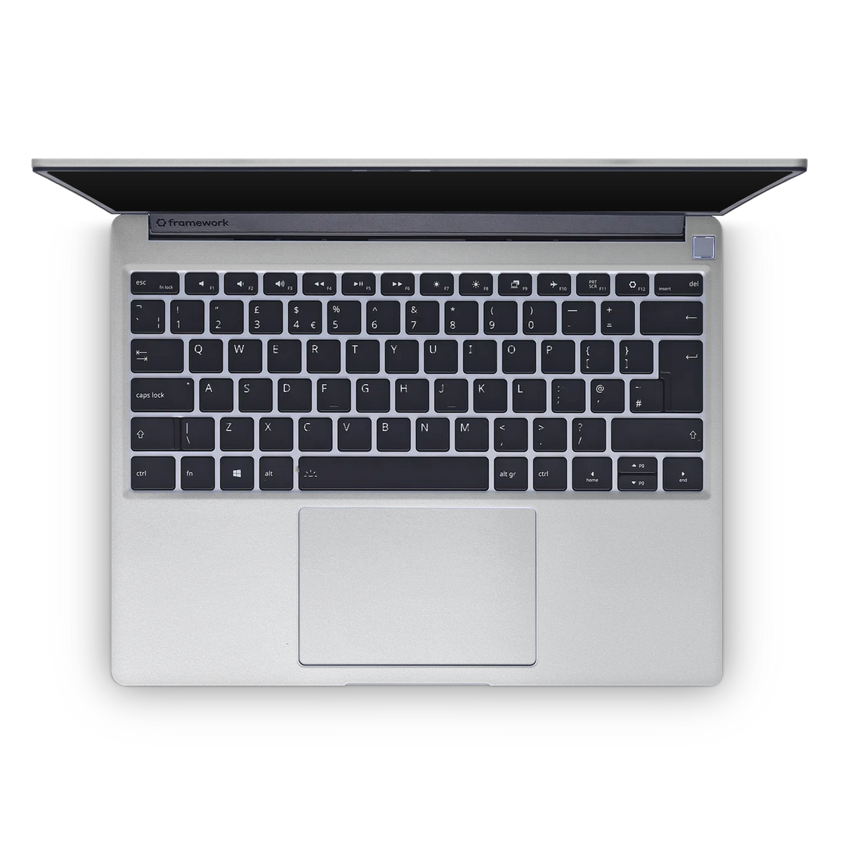 Framework 13 2021 Premium Interior Satin Aluminum Skin Wrap Cover