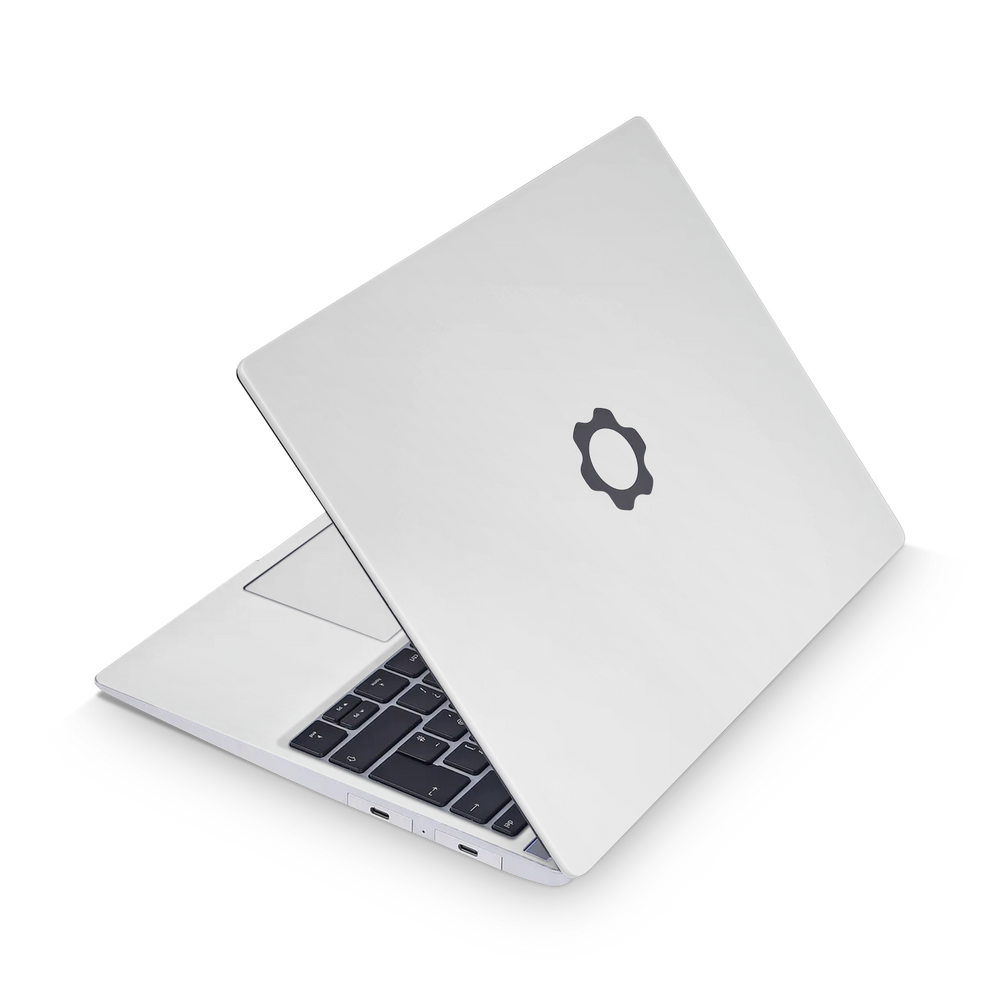 Framework 13 2021 Premium Satin White Skin Wrap Cover