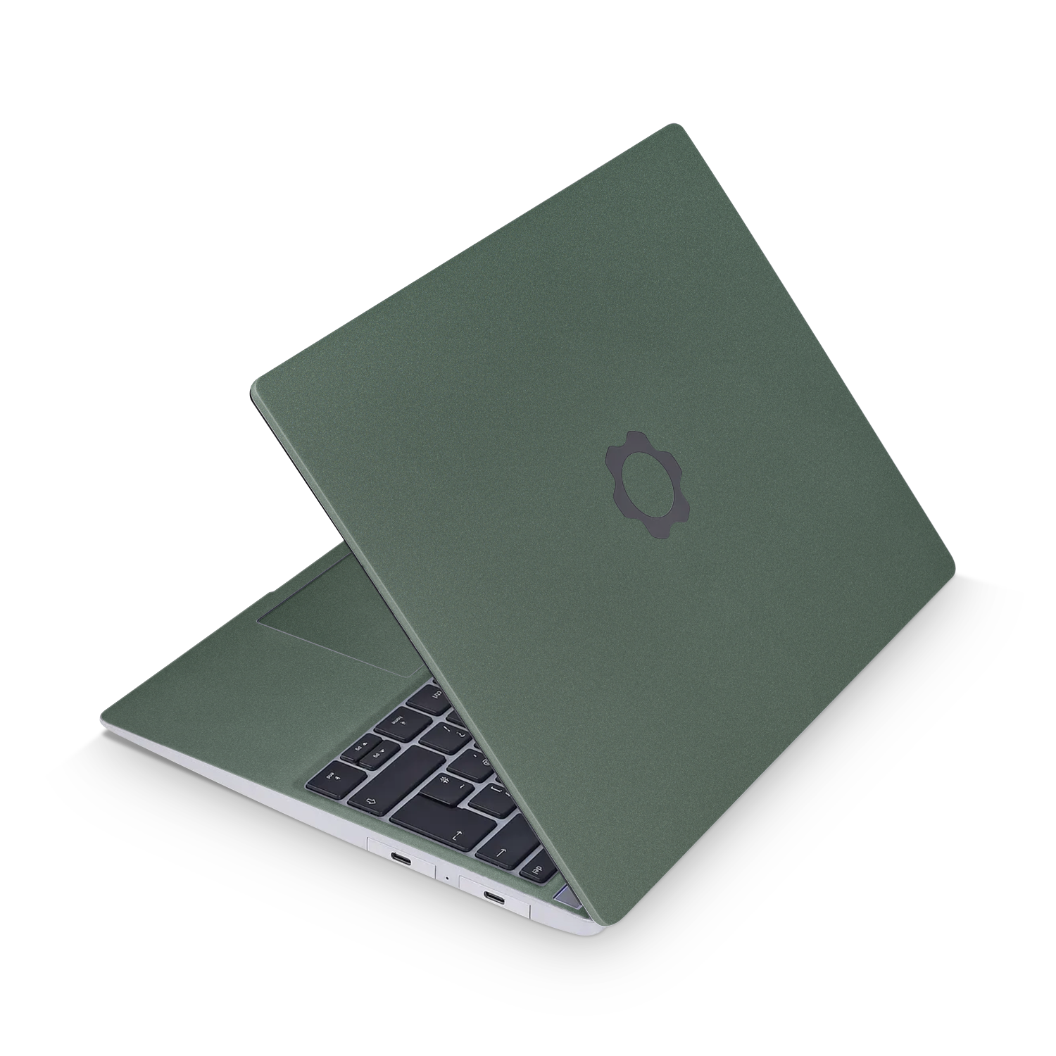 Framework 13" 2021+ Professional Matte Green Metallic Skin Wrap Cover
