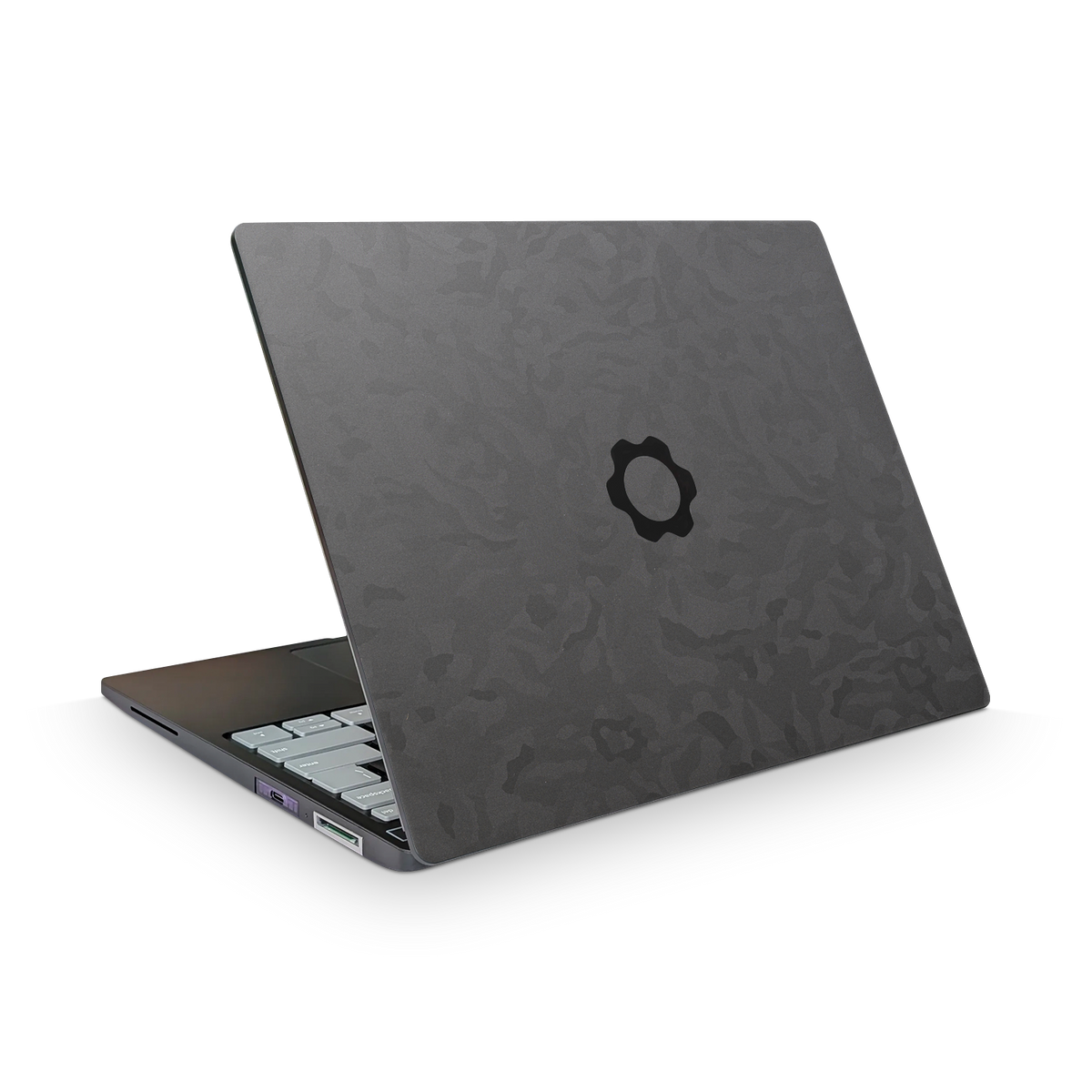 Framework Laptop 13 Pro Essentials Black Camo Skin Wrap Cover