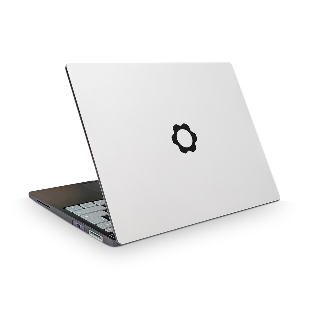 Framework Laptop 13 Pro Essentials Satin White Skin Wrap Cover