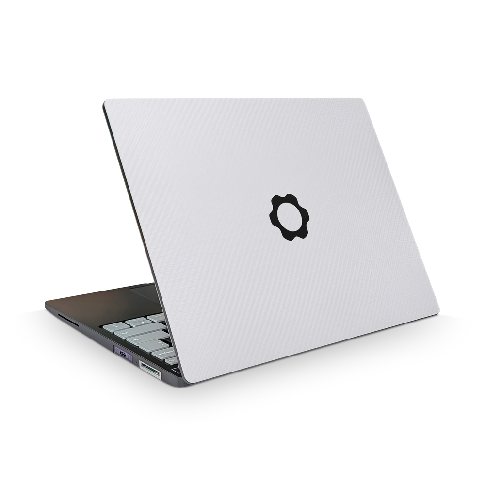 Framework Laptop 13 Pro Essentials White Carbon Fiber Skin Wrap Cover