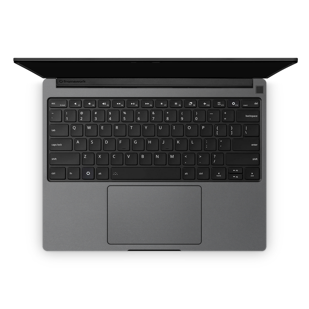 Framework Laptop 13 Pro Professional Interior charcoal grey Skin Wrap Cover