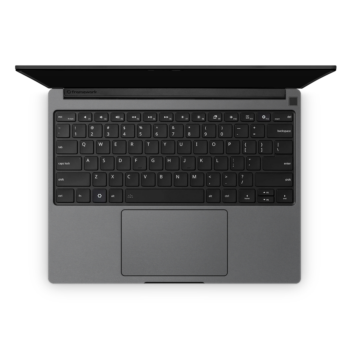 Framework Laptop 13 Pro Professional Interior charcoal grey Skin Wrap Cover