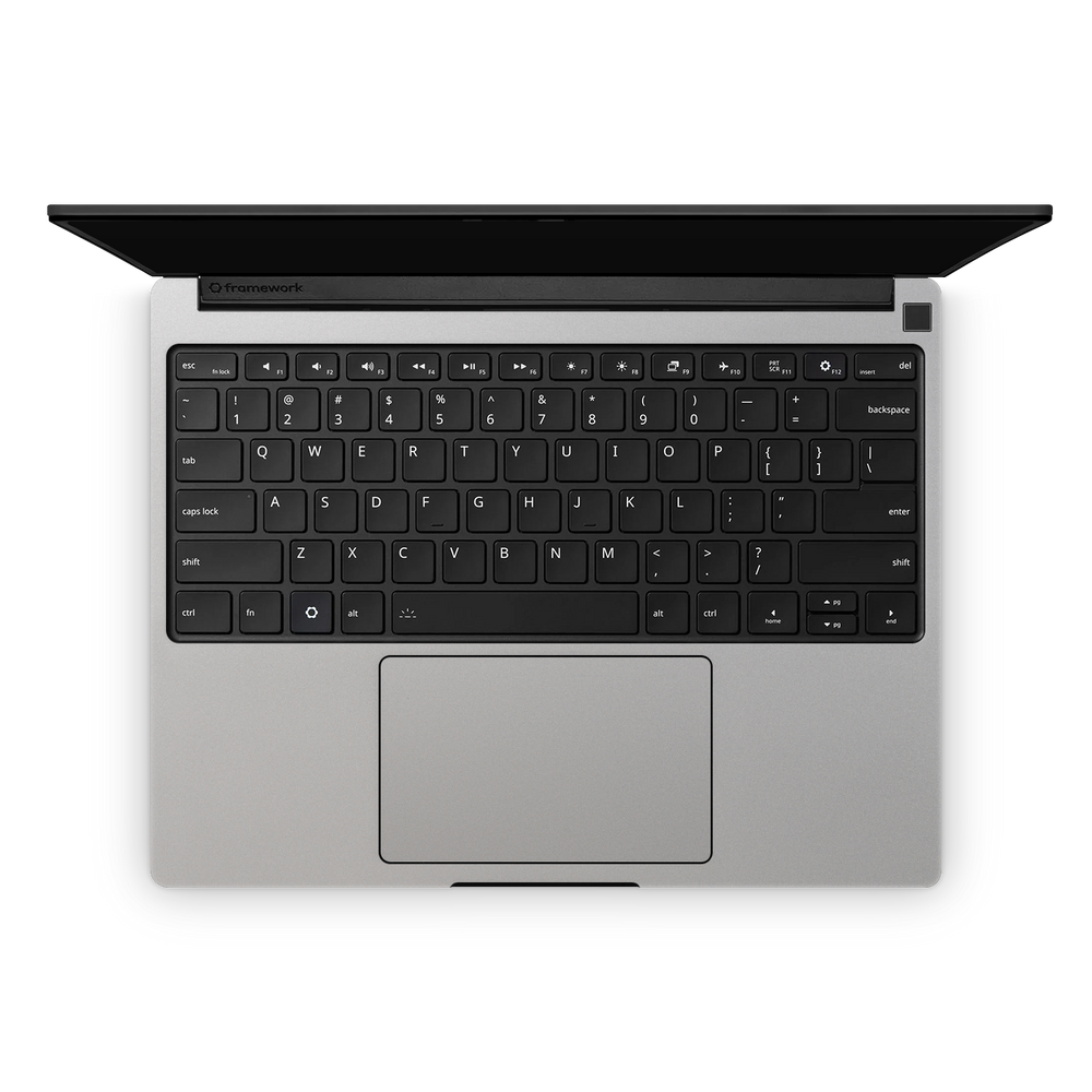 Framework Laptop 13 Pro Professional Interior Satin Aluminum Skin Wrap Cover