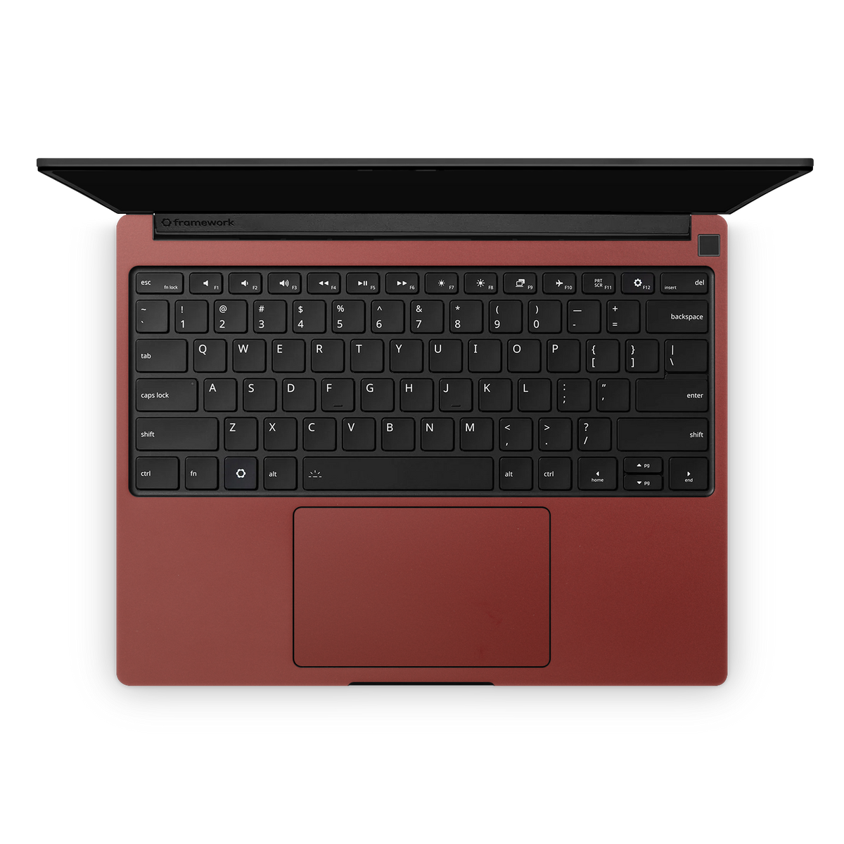 Framework Laptop 13 Pro Professional Interior Vampire Red Skin Wrap Cover