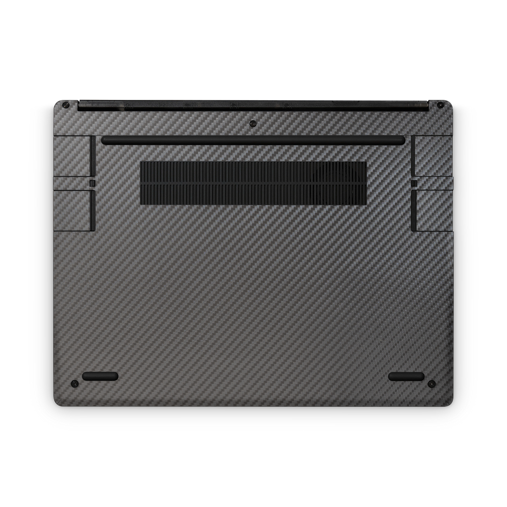 Framework Laptop 13 Pro Ultimate Bottom Black Carbon Fiber Skin Wrap Cover