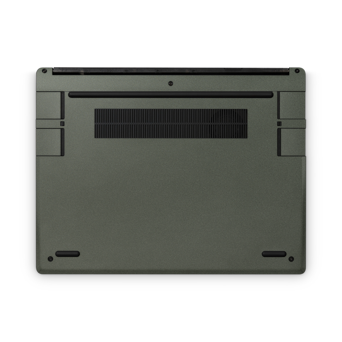 Framework Laptop 13 Pro Ultimate Bottom Matte Green Metallic Skin Wrap Cover