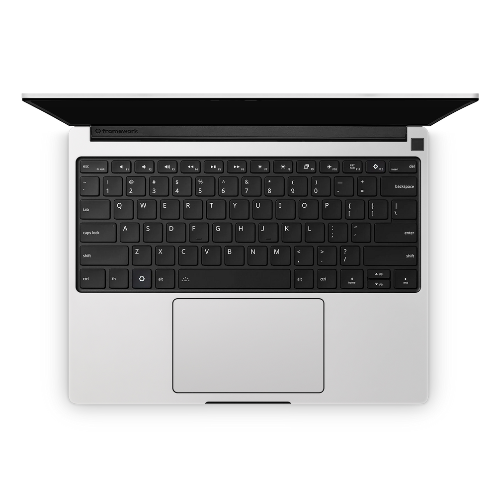 Framework Laptop 13 Pro Ultimate Interior Satin White Skin Wrap Cover