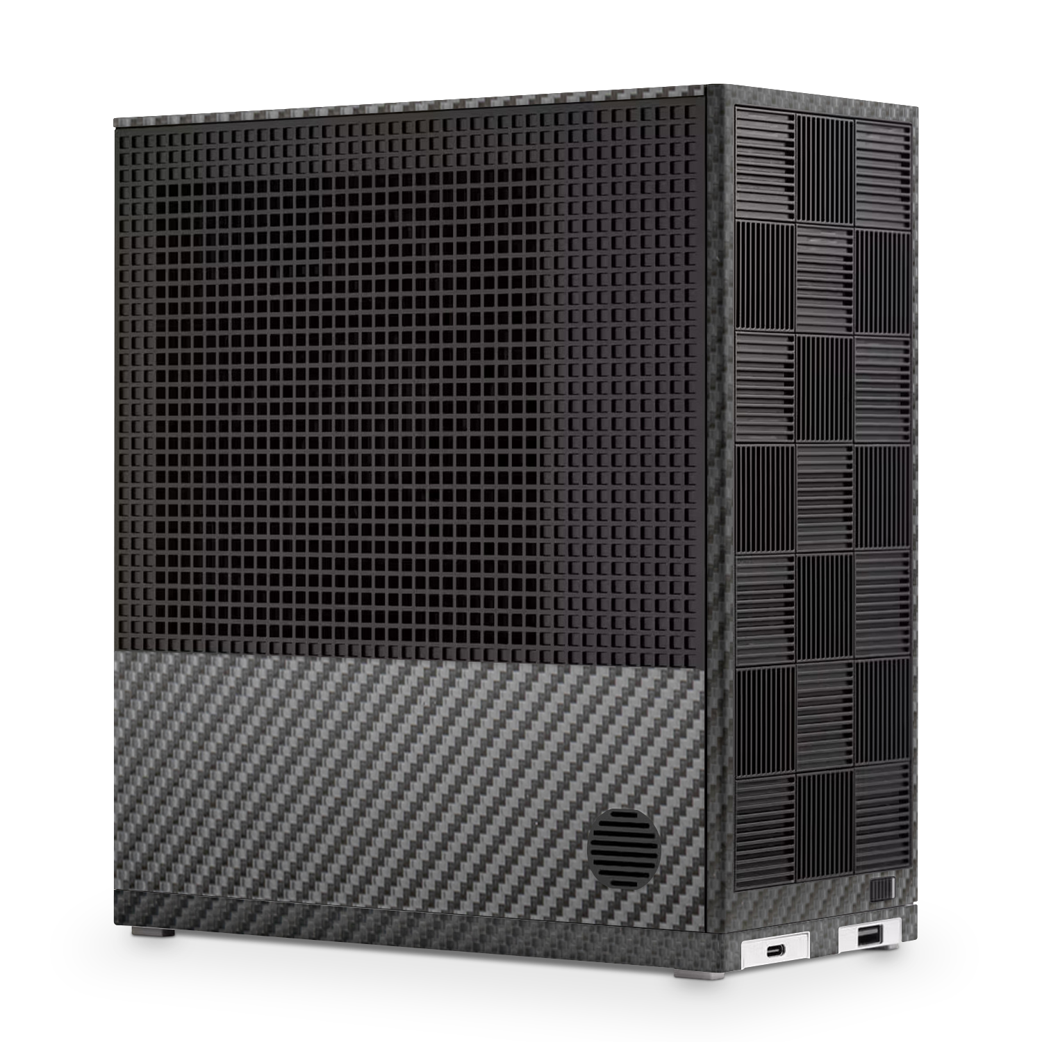 Framework Desktop Black Carbon Fiber Skin Wrap Cover