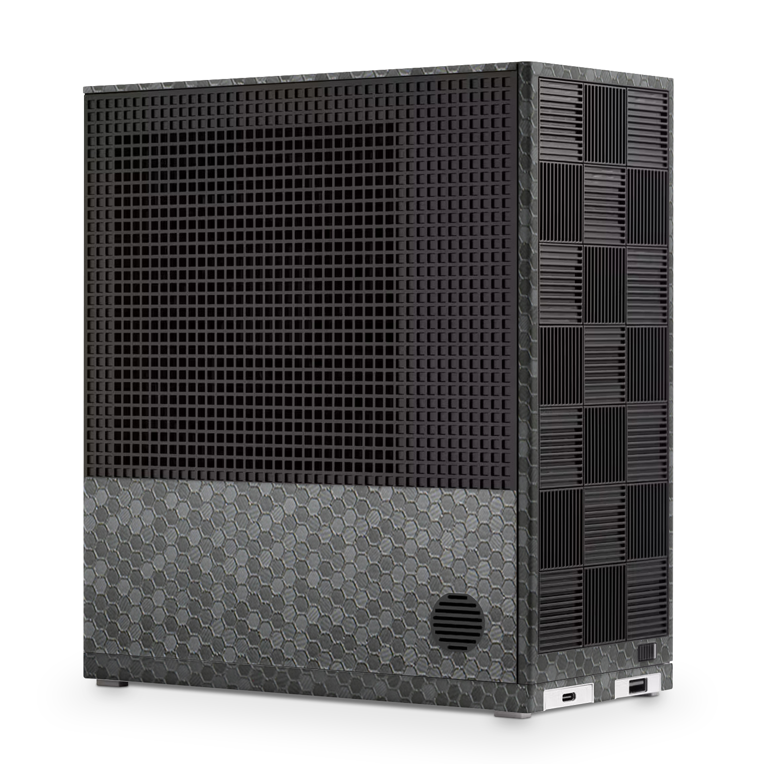 Framework Desktop Black Honeycomb Skin Wrap Cover