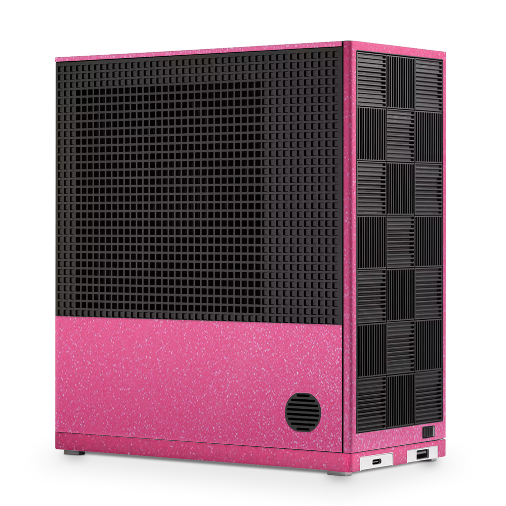 Framework Desktop Pink Glitterbomb Skin Wrap Cover