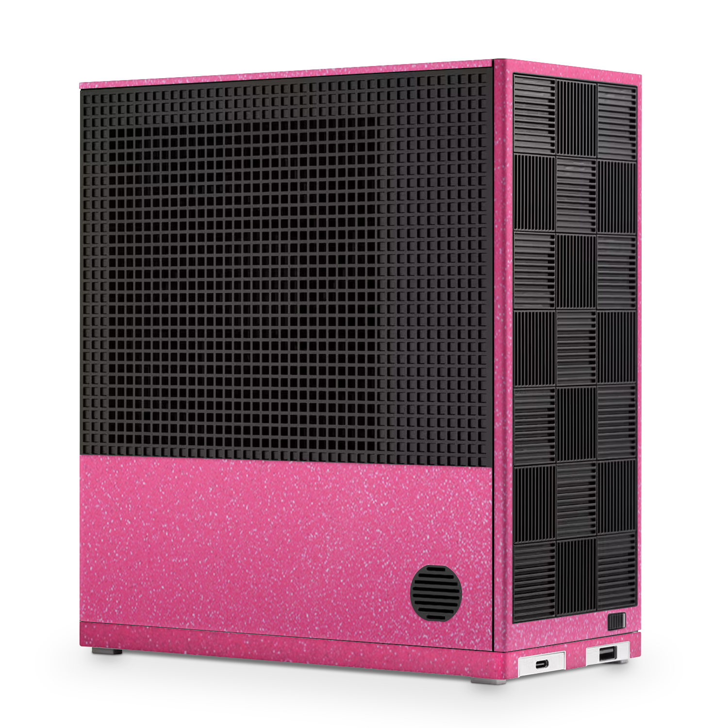 Framework Desktop Pink Glitterbomb Skin Wrap Cover