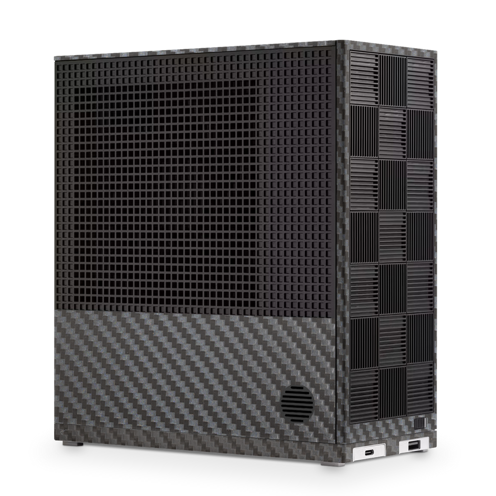 Framework Desktop 2025 Premium Black Carbon Fiber Skin Wrap Cover