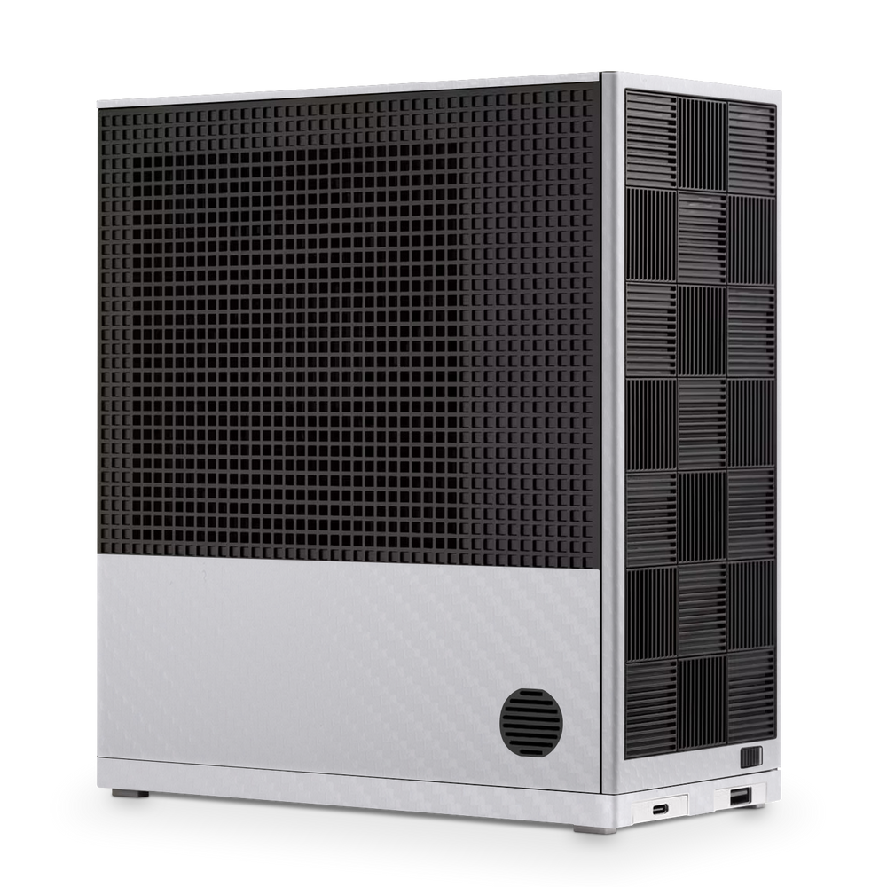 Framework Desktop 2025 Premium White Carbon Fiber Skin Wrap Cover