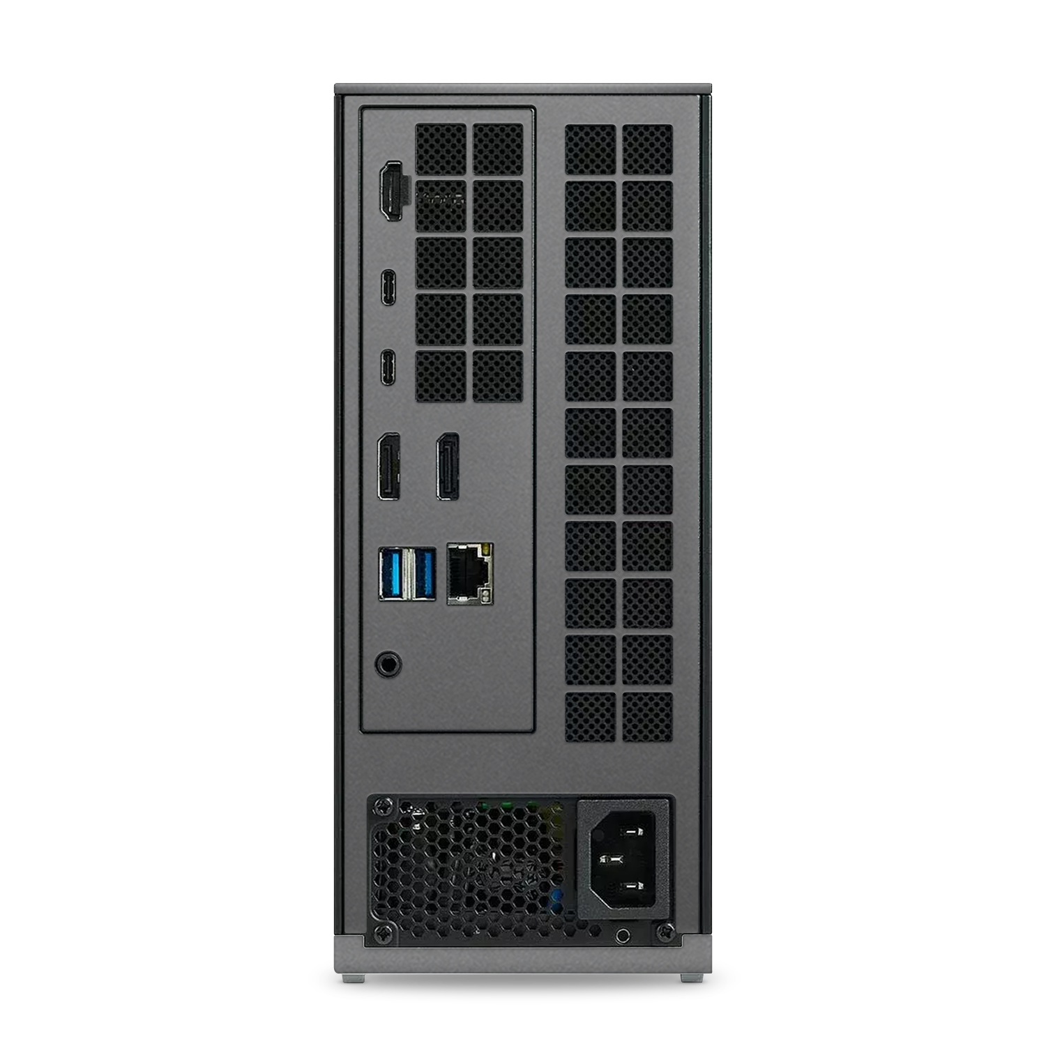 Framework Desktop Rear Charcoal Grey Skin Wrap Cover