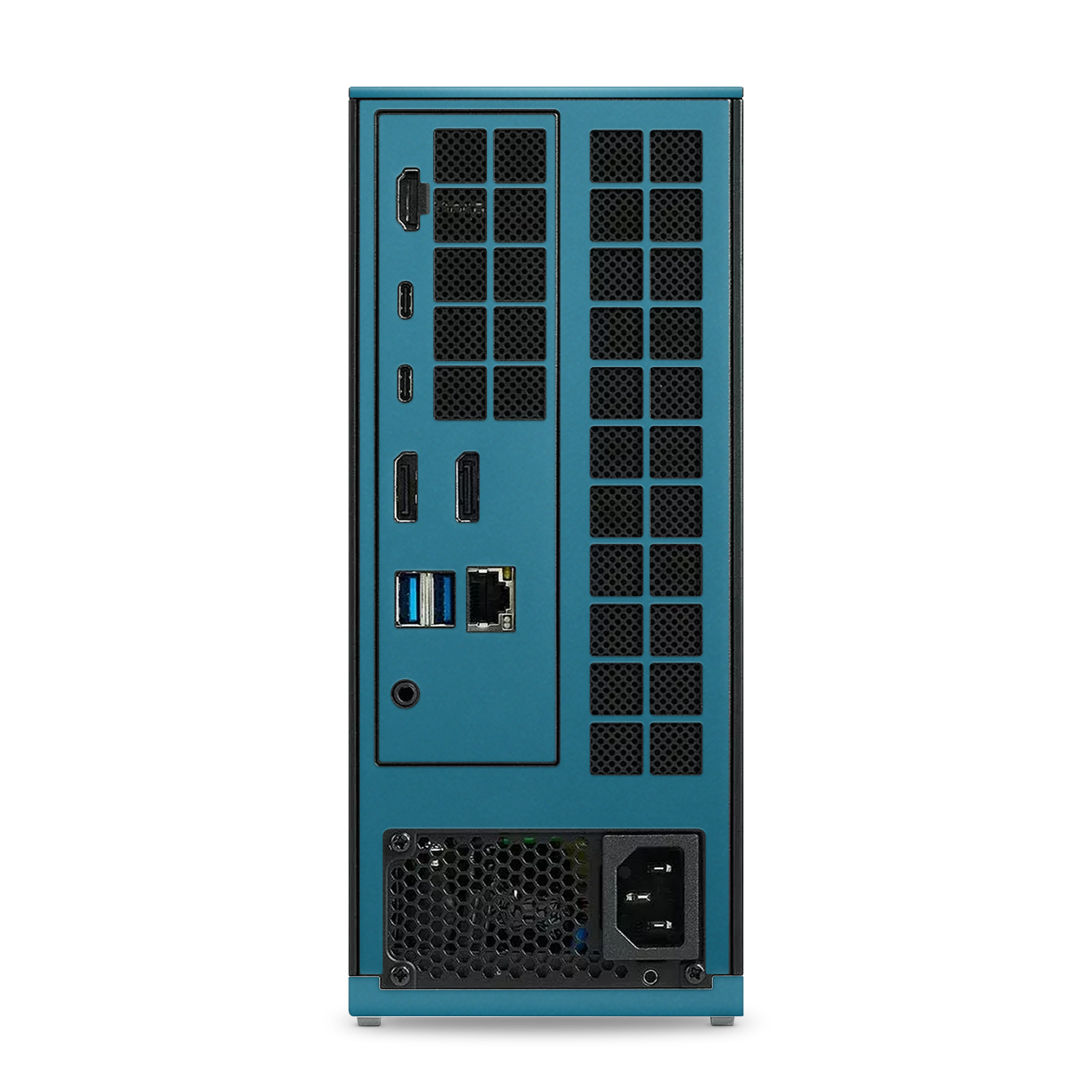 Framework Desktop Rear Satin Ocean Shimmer Skin Wrap Cover