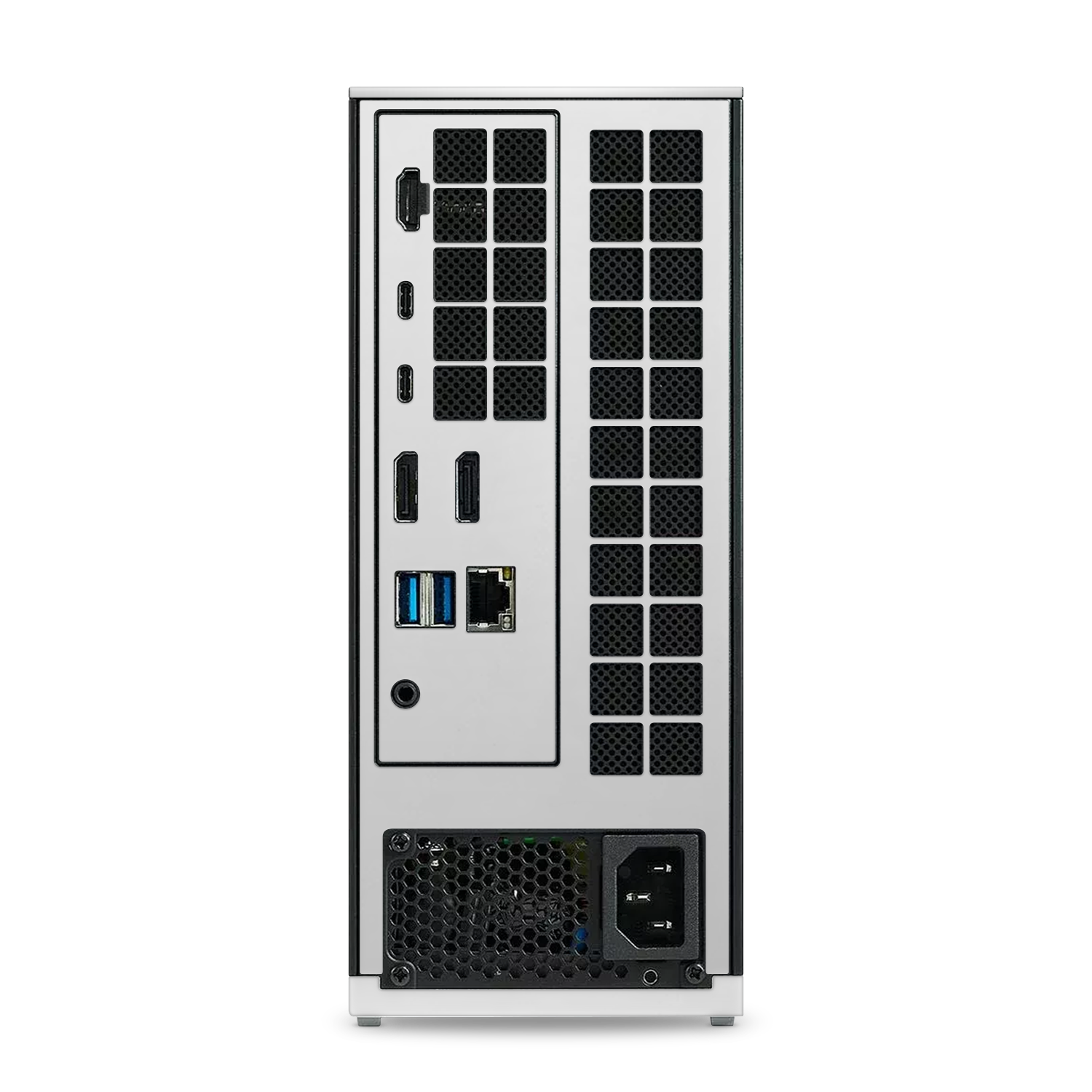 Framework Desktop Rear Satin White Skin Wrap Cover