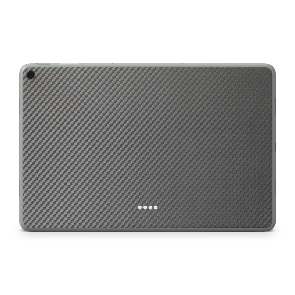 Google Pixel Tablet Essentials Black Carbon Fiber Skin Wrap Cover