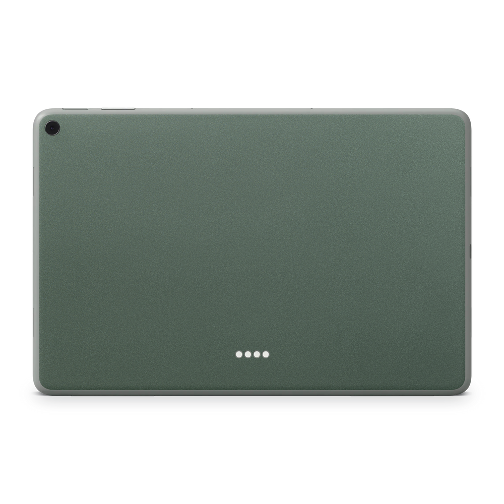 Google Pixel Tablet Essentials Matte Green Metallic Skin Wrap Cover