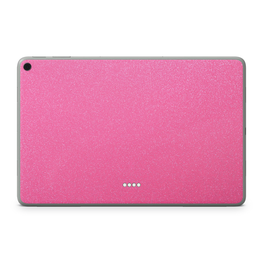Google Pixel Tablet Essentials Pink Glitterbomb Skin Wrap Cover