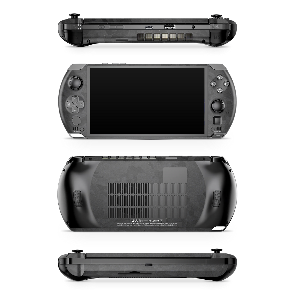 Gpd Win 4 Essentials Black Camo Skin Wrap Cover